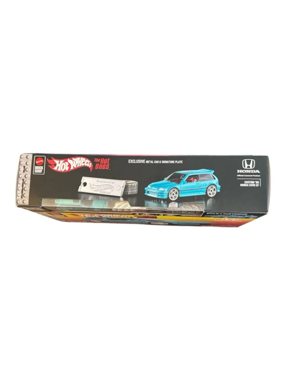 NEW Mattel Brick Shop x Hot Wheels -  Custom '90 Honda Civic EF (JHF62)